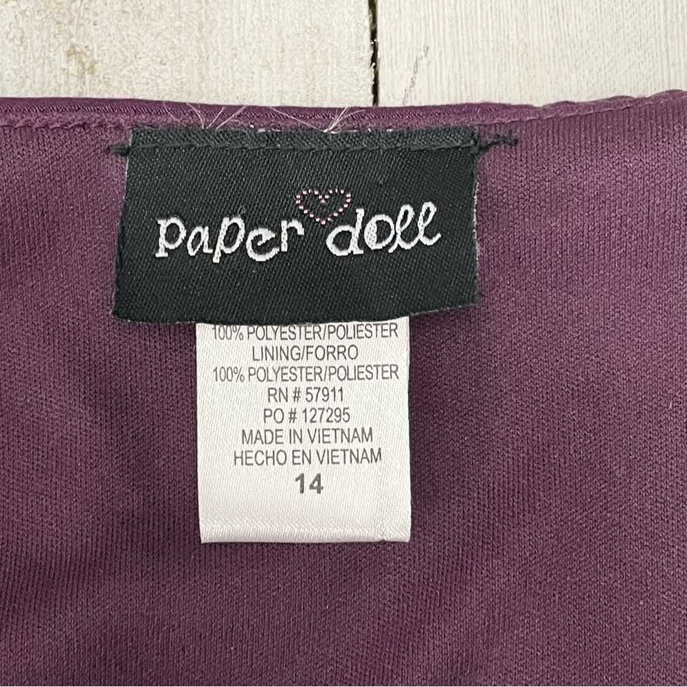 PAPER DOLL Ruffle Pleat Ballon Dress - Picture 5 of 8